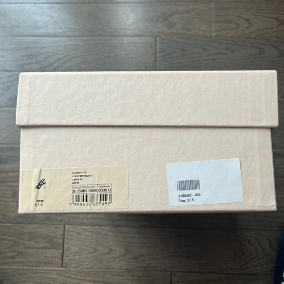 New with box Alexandre Birman strappy 75 white leather sandals 37.5/US7.5 - Picture 7 of 7